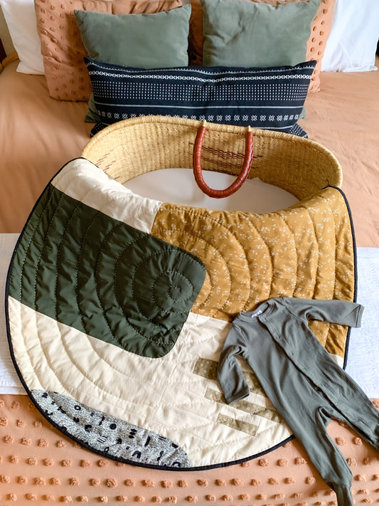 Radiowaves Circular Quilted Playmat—Tutorial