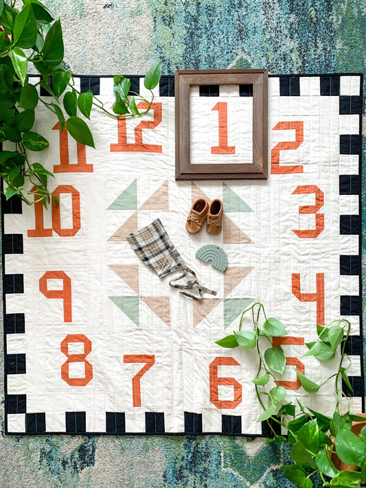 Introducing: The Let’s Grow Milestone Quilt Pattern