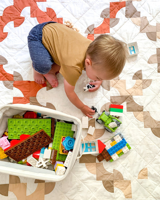 Making time to sew with little ones.