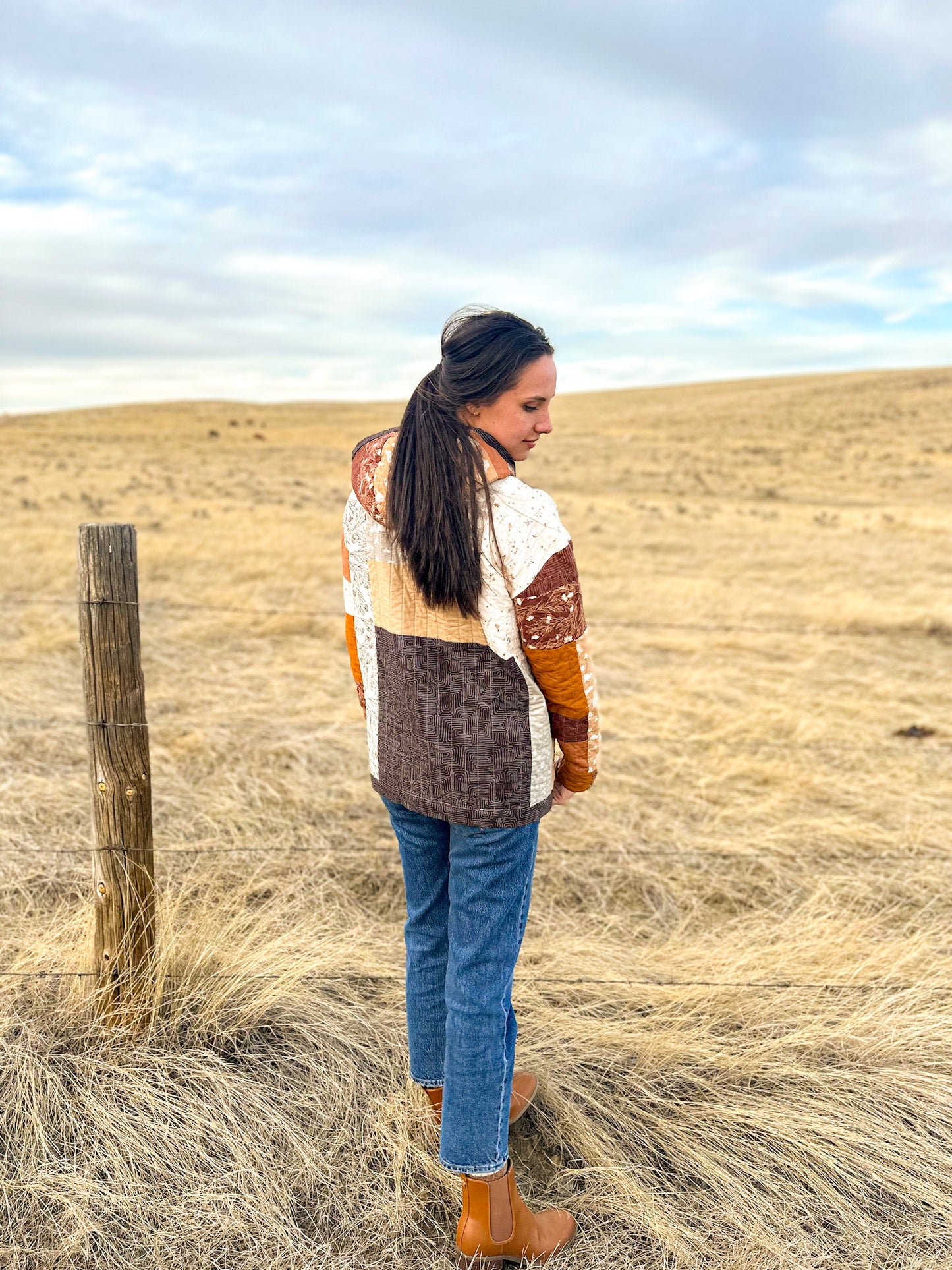Quilted Hoodie Pattern - PDF