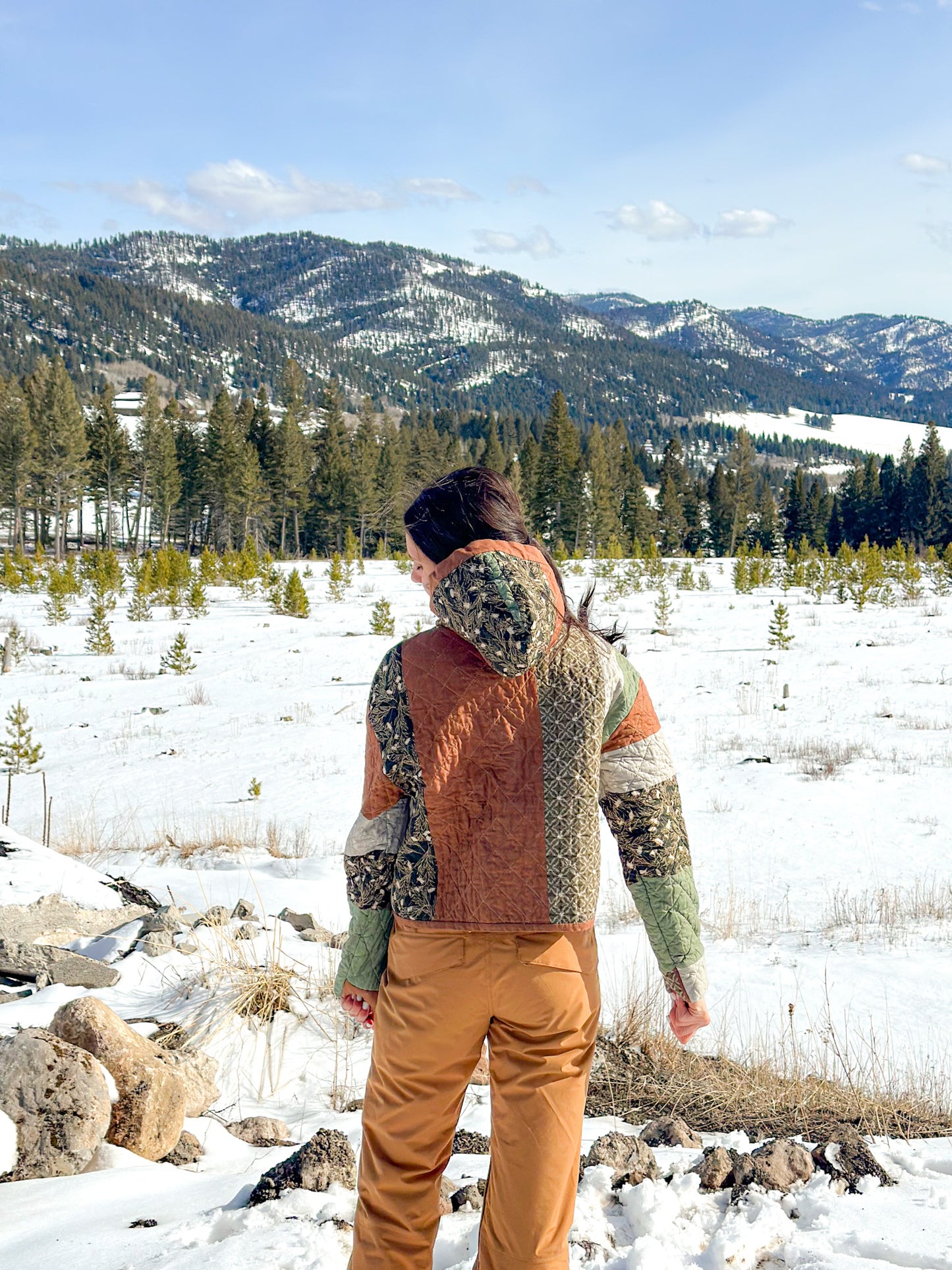Quilted Hoodie Pattern - PDF