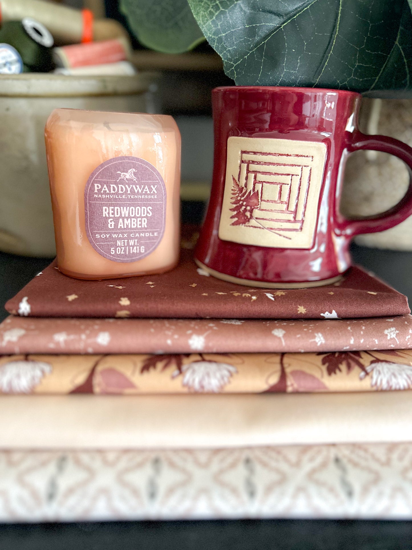 Quilt-inspired gift bundle