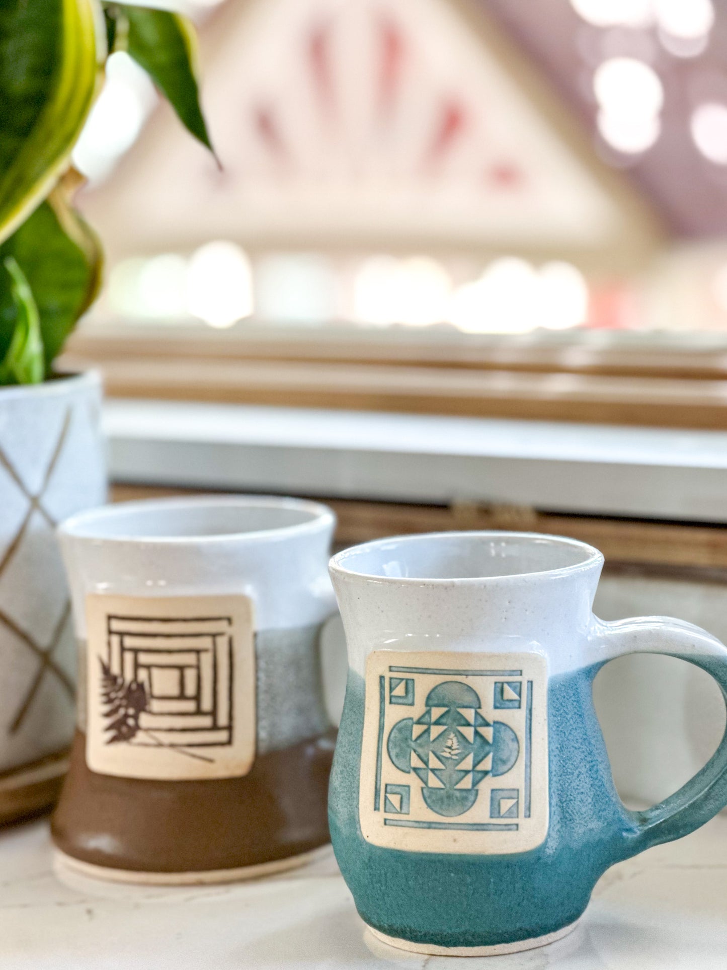 2023 Handmade Quilt Block Mugs