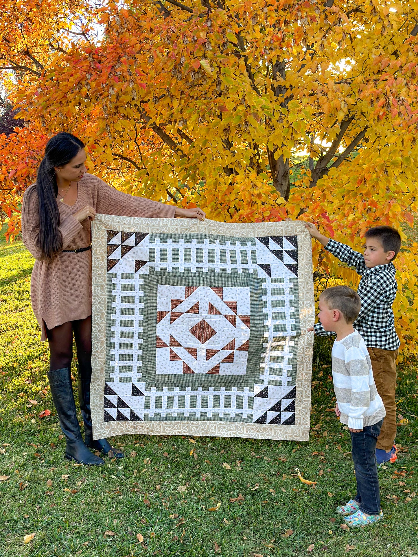 Locomotion Quilt - Paper Pattern