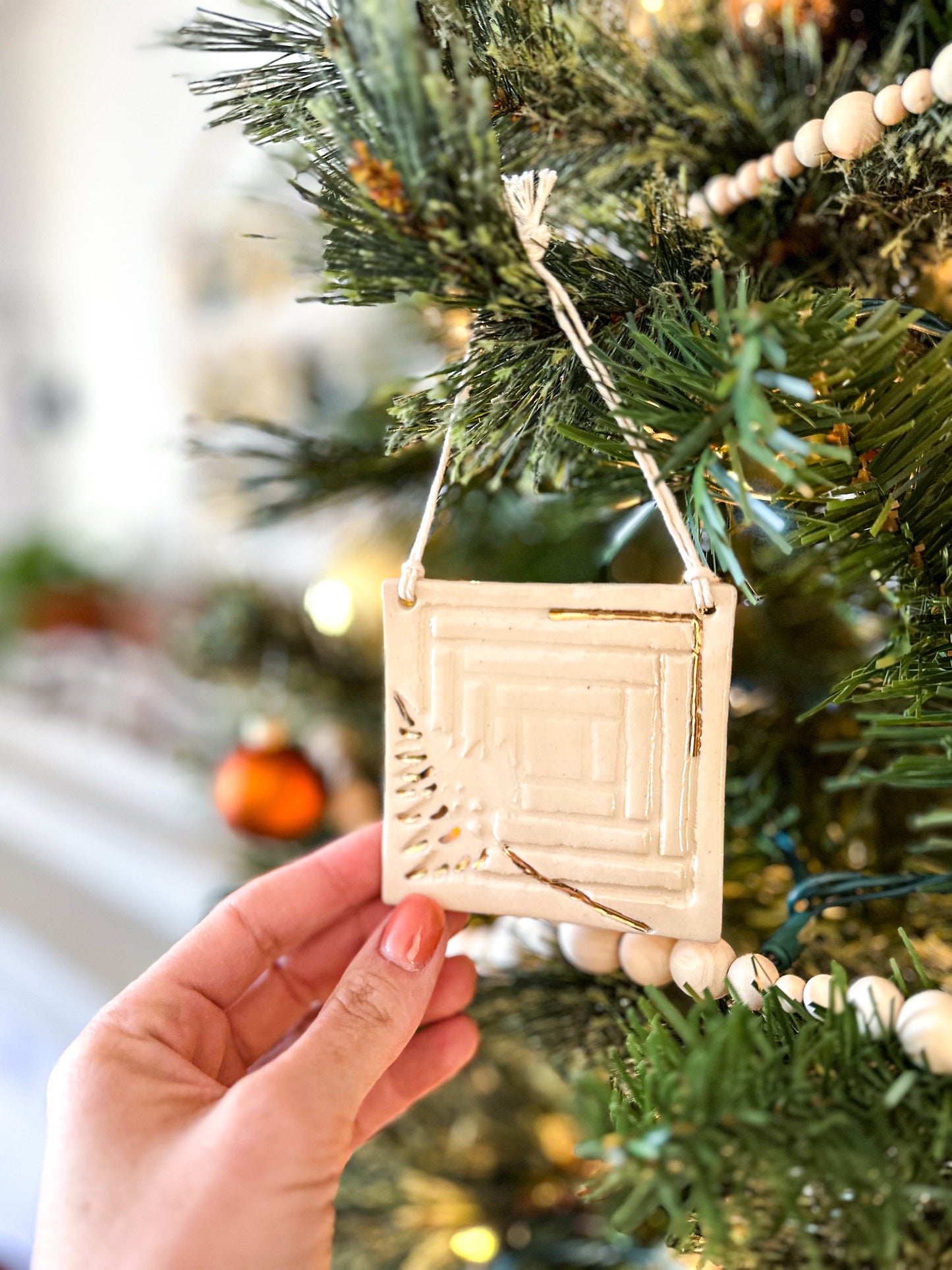 Handmade Quilt Block Ornaments