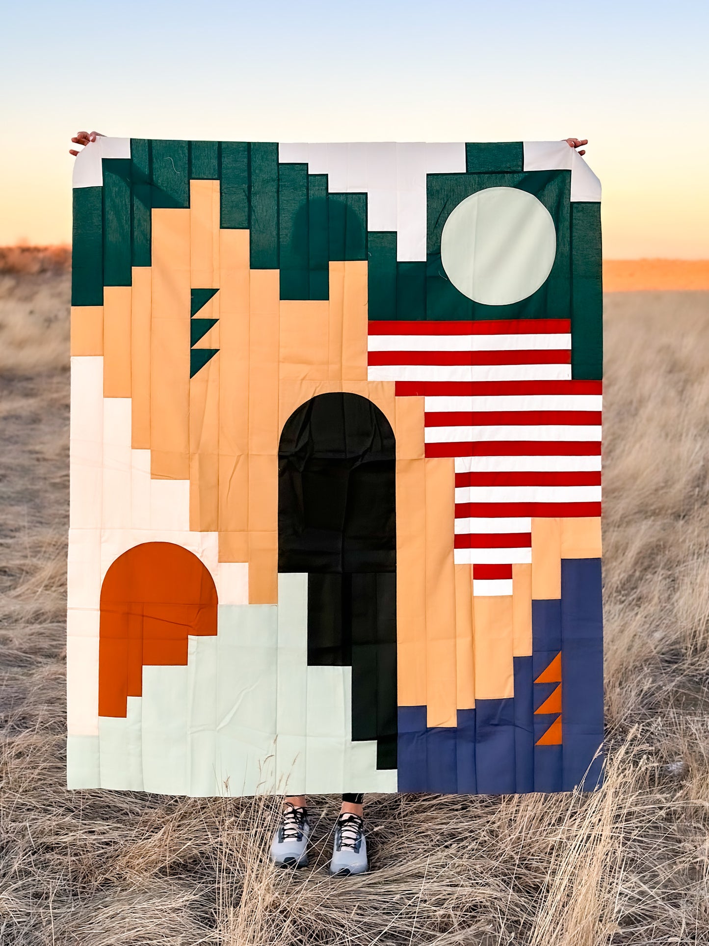 Santa Fe Quilt - Paper Pattern