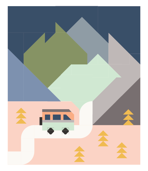 "Yellowstone" Quilt Kit