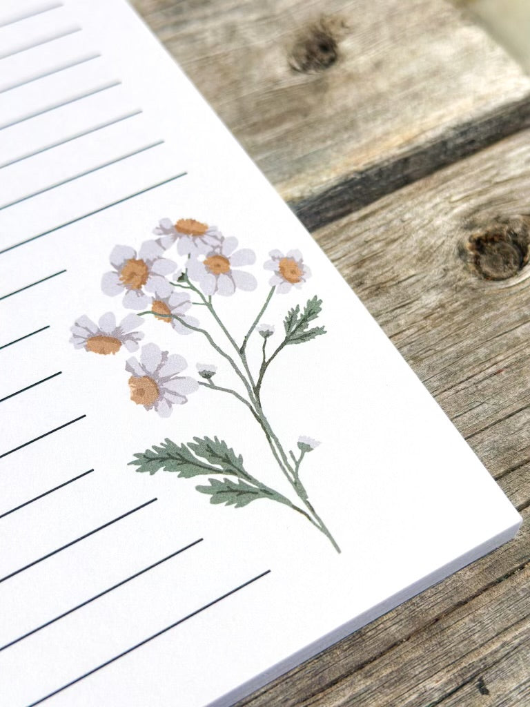 Floral Notepad