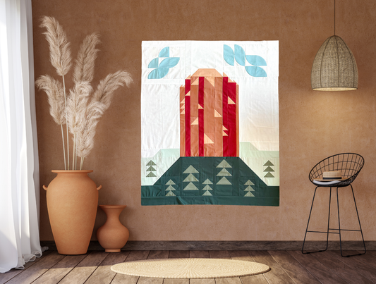 Devil's Tower Quilt pattern - PDF