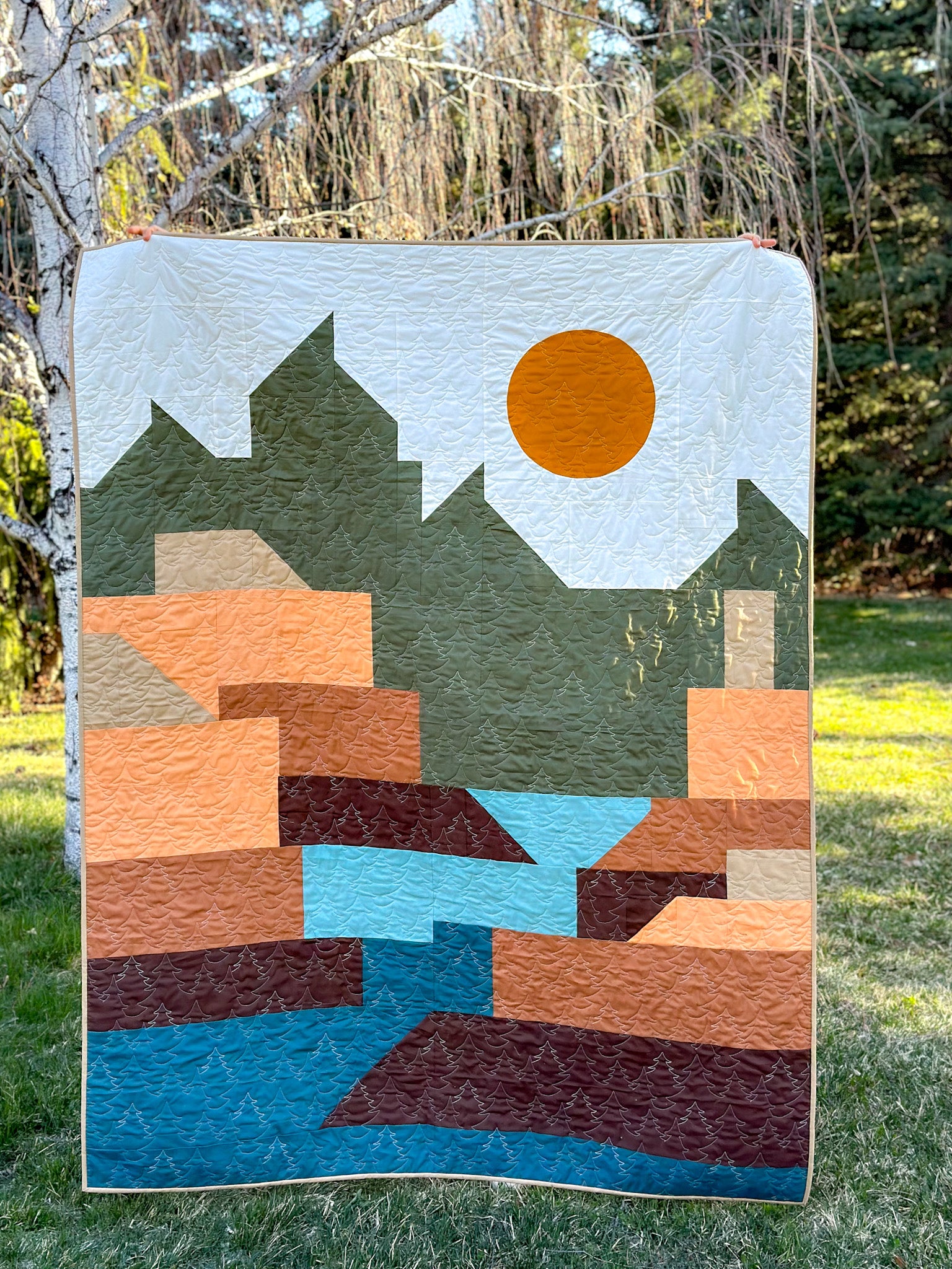 Alpine discount Trees Quilt Kit