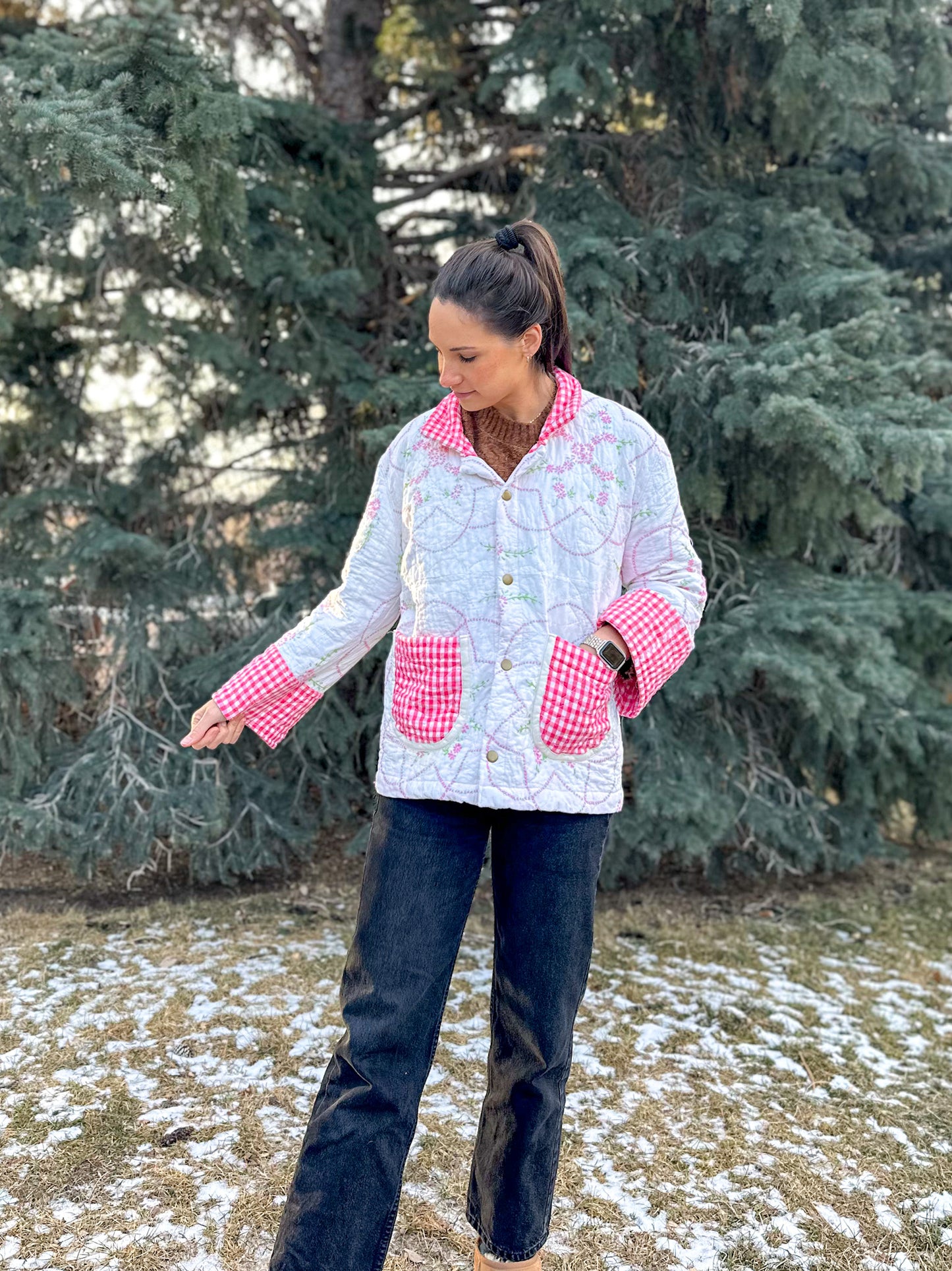 Quilted Chore Coat - Digital Download