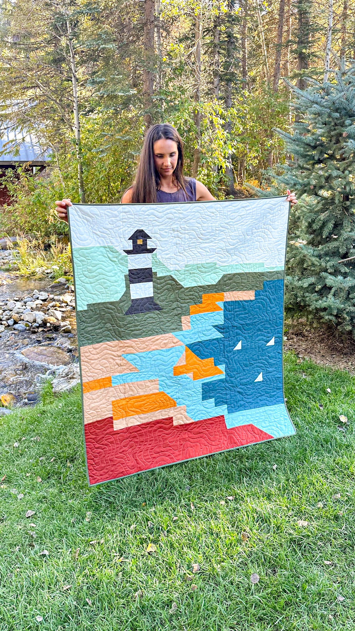 Acadia Quilt Pattern - PDF