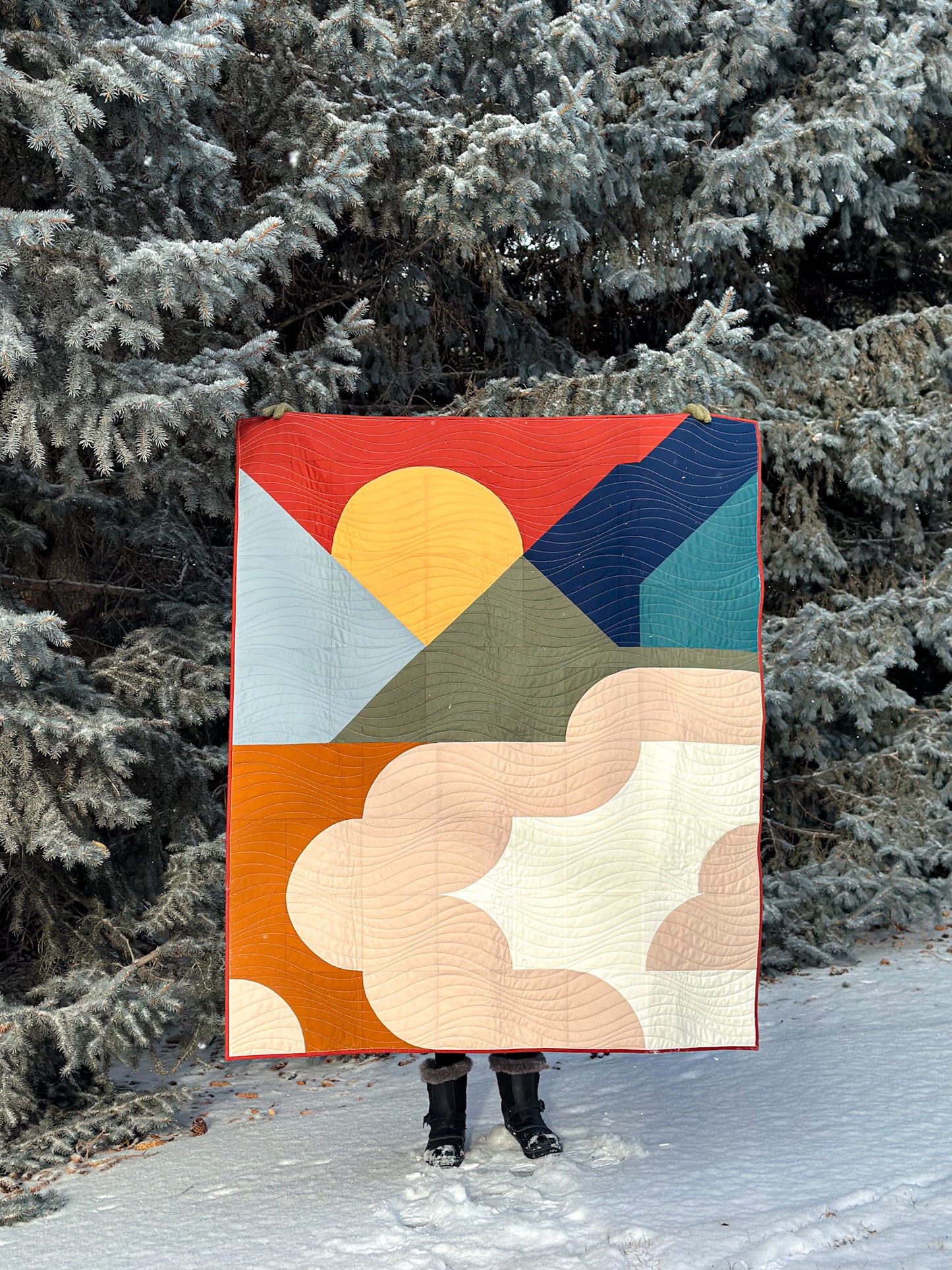 Great Sand Dunes National Park Quilt pattern - PDF