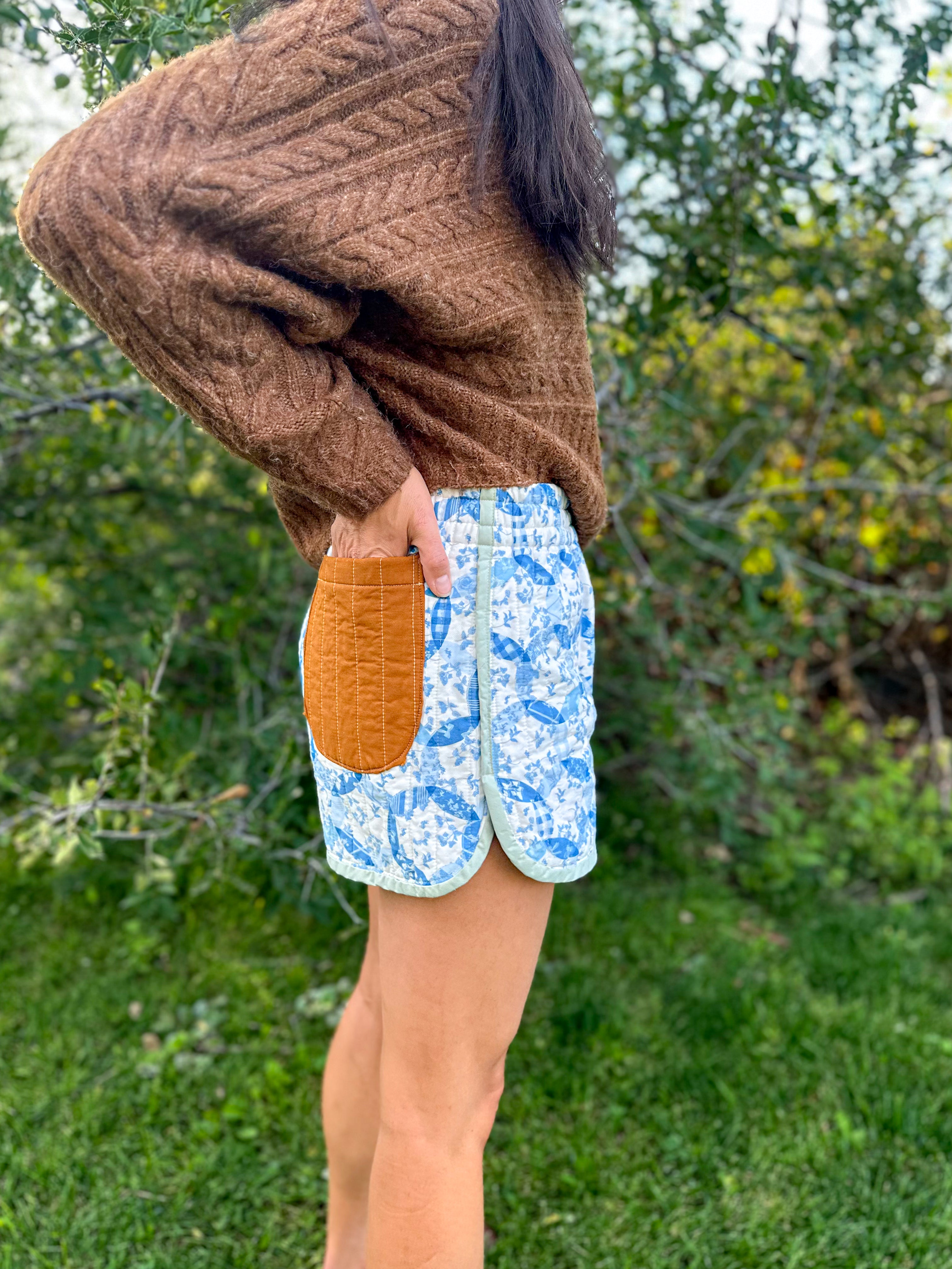 パンツ JIL SANDER 2022ss quilted shorts Quilted Shorts - Digital Pattern – Wellspring Designs