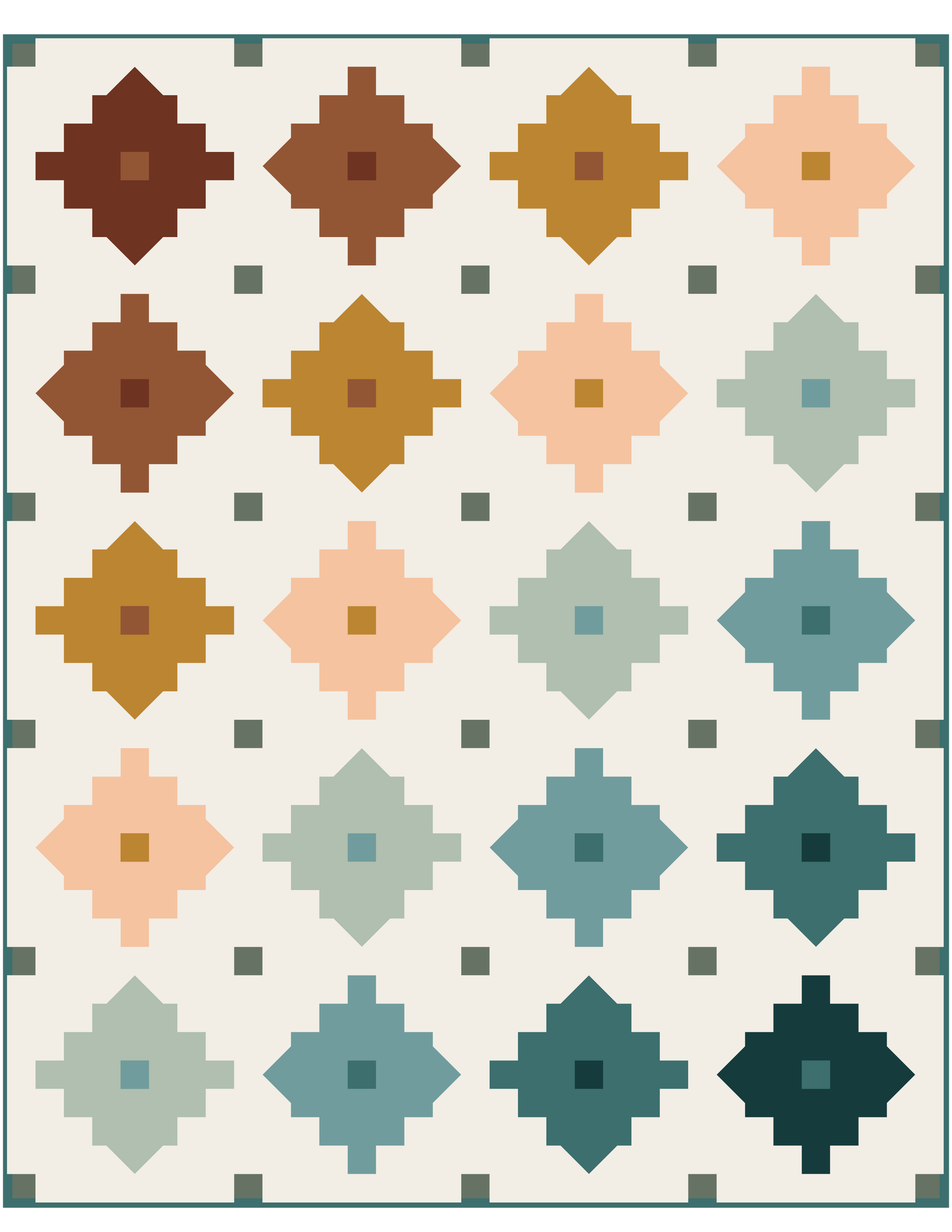 Reflection Quilt pattern - PDF – Wellspring Designs