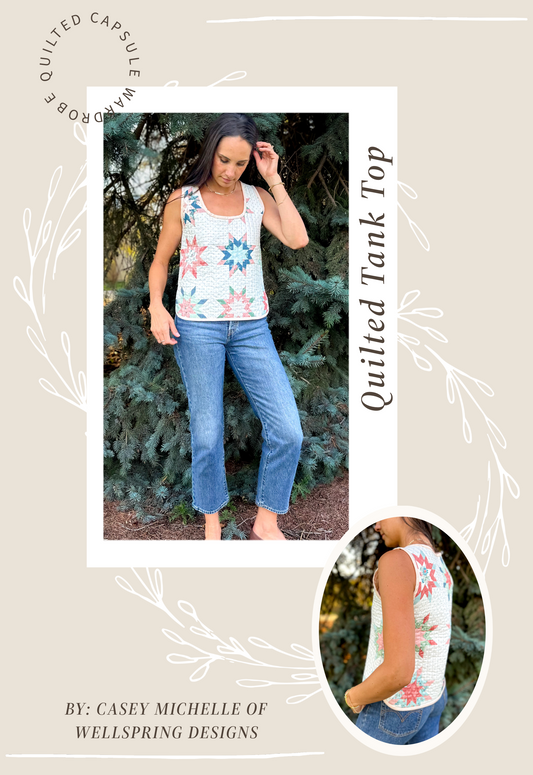 Quilted Tank Top - Paper Pattern